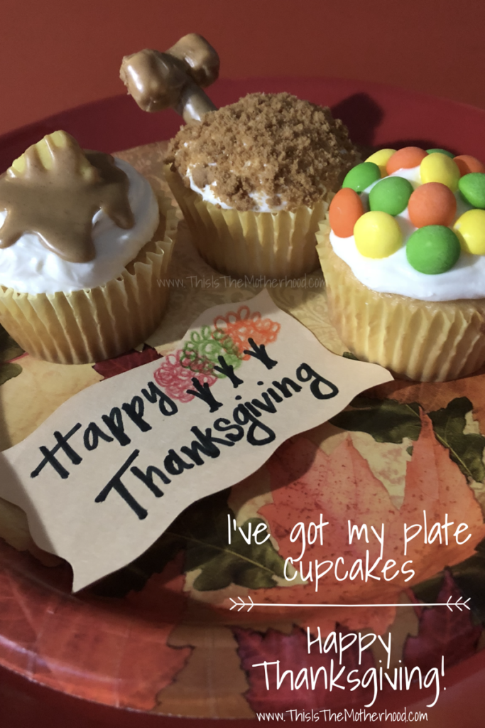 Thanksgiving cupcakes