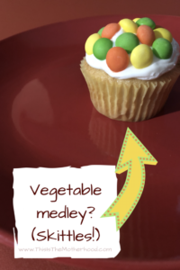 vegetable cupcake